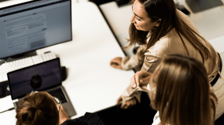 Digital Specialist Diana Sahyzadeh in the Stockholm offices