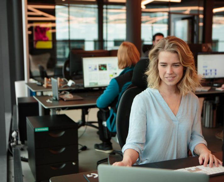 CXM & Content Advisor Ida Pernille Christensen in the Oslo offices
