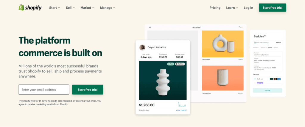 Shopify utvikler