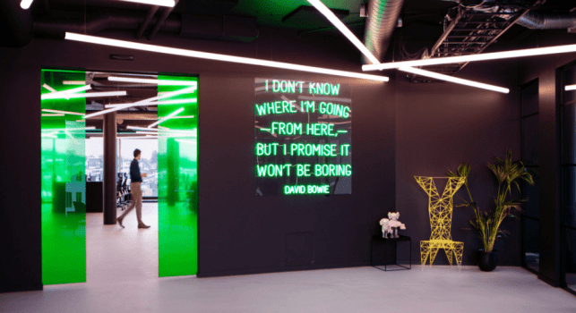 Entrance to Oslo offices